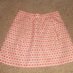 J. Crew Full Bubble Skirt Orange 4